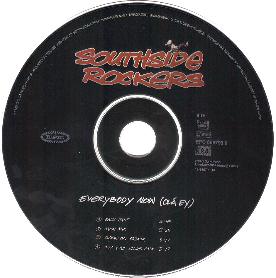 Southside Rockers - Everybody Now (Ol  Ey) (Maxi-CD) [1999] sehr gut (0727) - Bild 3 von 4
