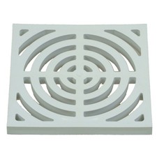 PROFLO PF42858 White 9" X 9" Floor Drain Grid Only