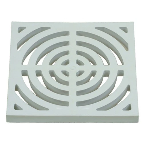 PROFLO PF42858 White 9" X 9" Floor Drain Grid Only - Picture 1 of 2