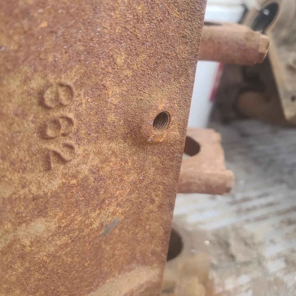 Chevy II Nova 1966 L79 350 hp 327 bloque de motor código postal 3791362 fecha E-6-6 Foto 3 de 4