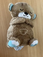 Fisher Price Soothe And Snuggle Otter Sound Machine Musical Breathing Baby Plush