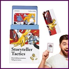 Storyteller Tactics Card Deck Card Games Persuasion Cards Creative Storytelling