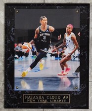 Natasha Cloud New York Liberty WNBA  10.5 X 13"  Plaque