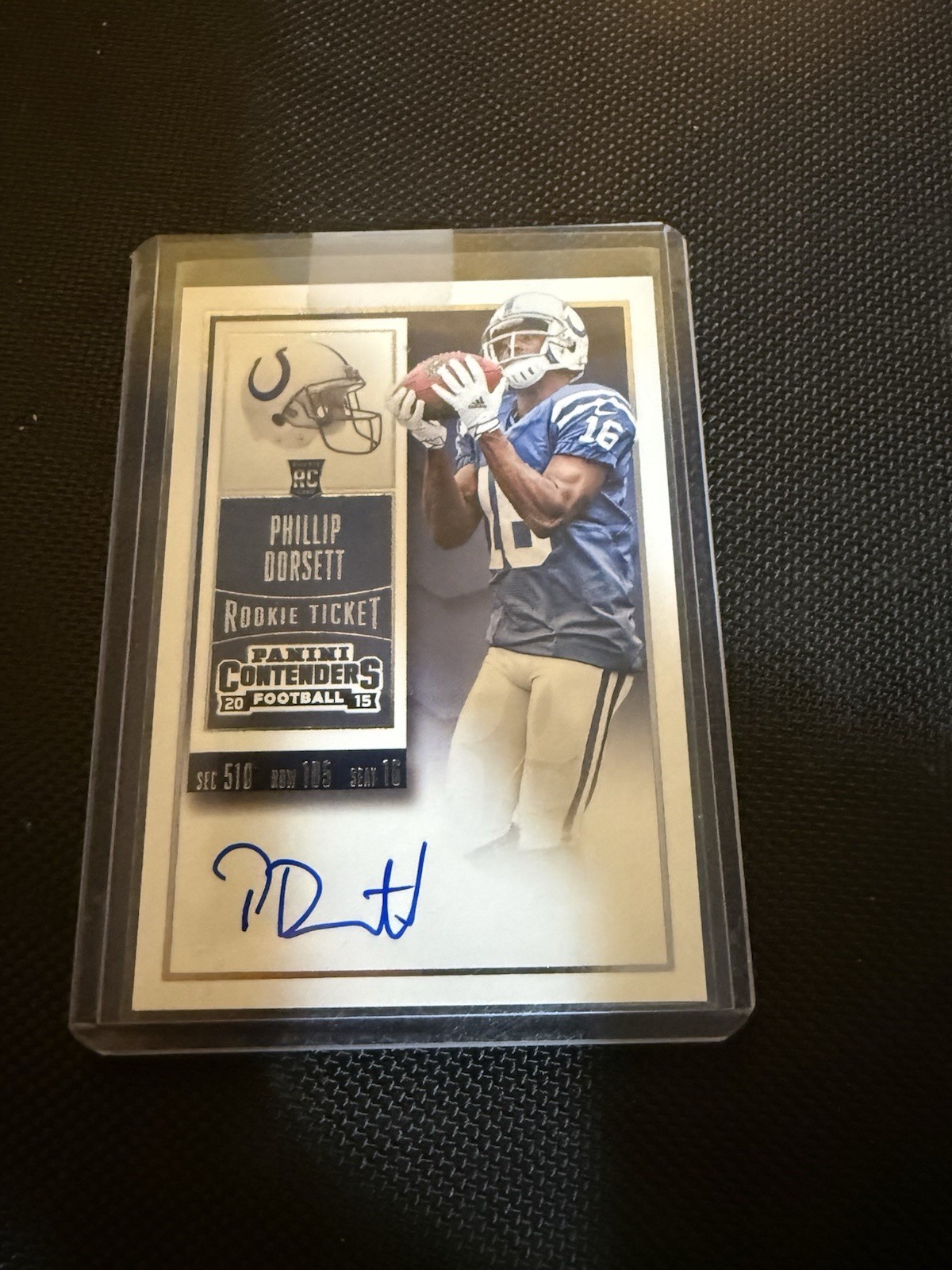 2015 Panini Contenders Rookie Ticket RPS Phillip Dorsett #231 College (AU, RC)