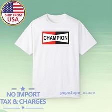 Champion Spark Plugs Men's White Size S-5XL