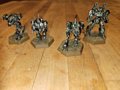 CSO Painted Battletech Liao House Hiritsu Scout Lance 