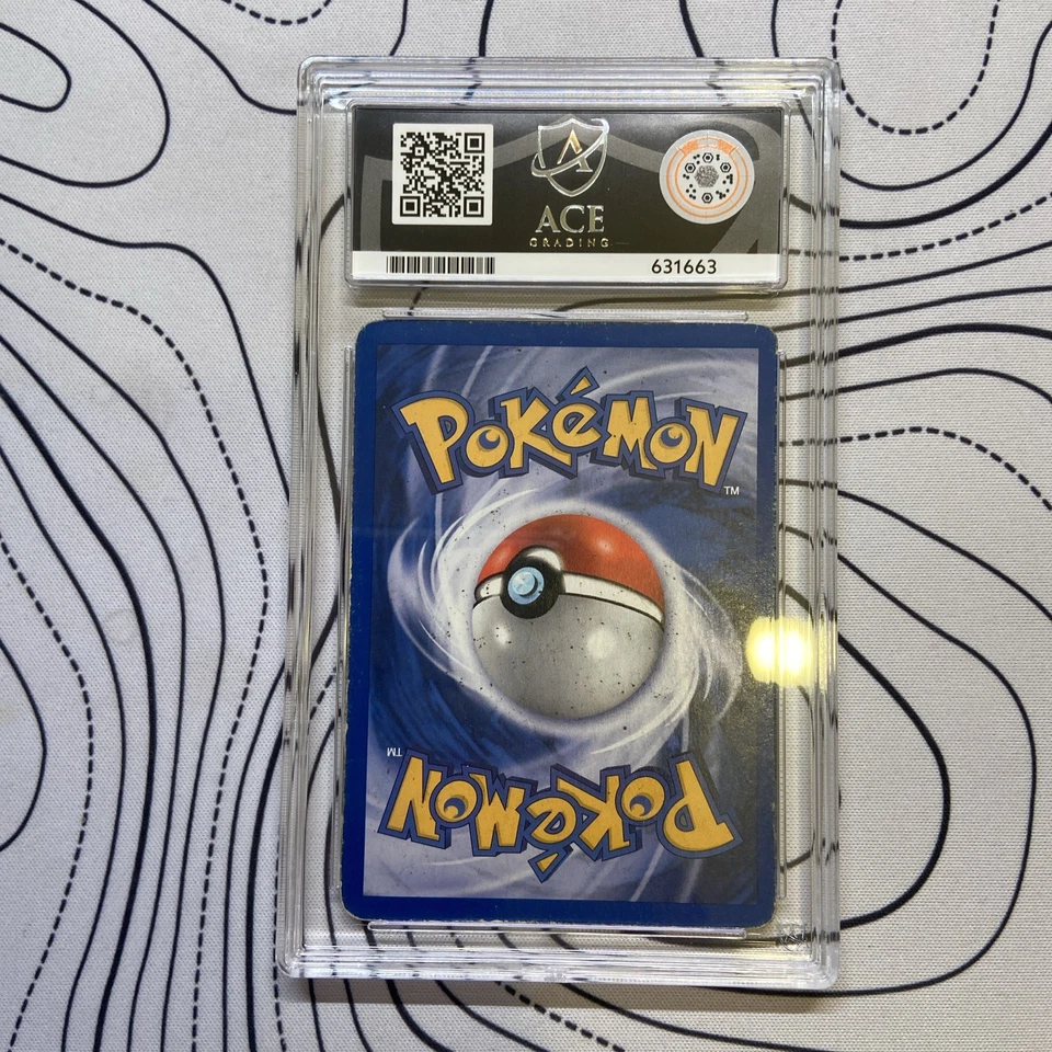 Pokemon TCG Lugia 9/111 2000 Neo Genesis Holo Ace Grade 1 - Image 4 of 4