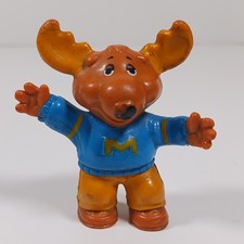 Vintage 1984 TOMY Get Along Gang 2" PVC Figure Montgomery Moose