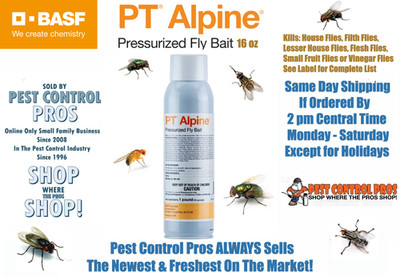 16 oz PT Alpine Pressurized Fly Bait Insecticide Control House & Fruit Flies ETC