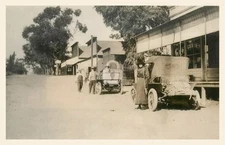 Fallbrook CA California Main Business Street View 1910s RPPC Photo Postcard COPY