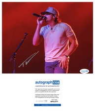 Tucker Wetmore 'Wind Up Missin' You' Signed 8x10 Photo Country Music Star ACOA