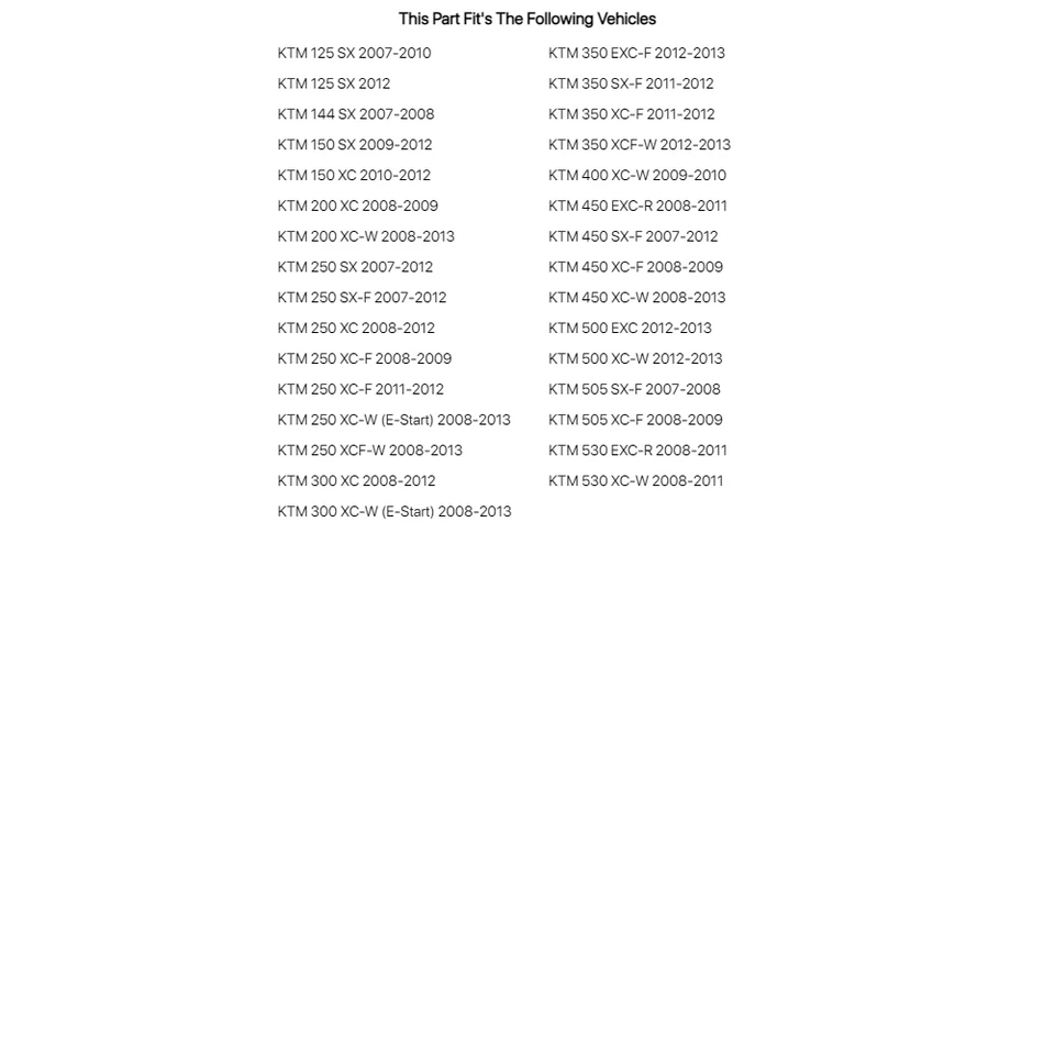 Acerbis Front Fender KTM Orange For KTM 505 SX-F 2007-2008 - Изображение 4 из 4