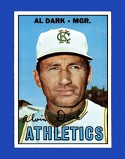 1967 Topps Set-Break #389 Alvin Dark EX-EXMINT *GMCARDS*