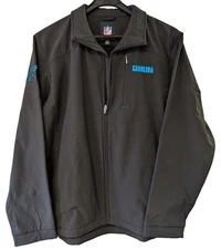 NFL Carolina Panthers Black Fullback Softshell Jacket By G-III
