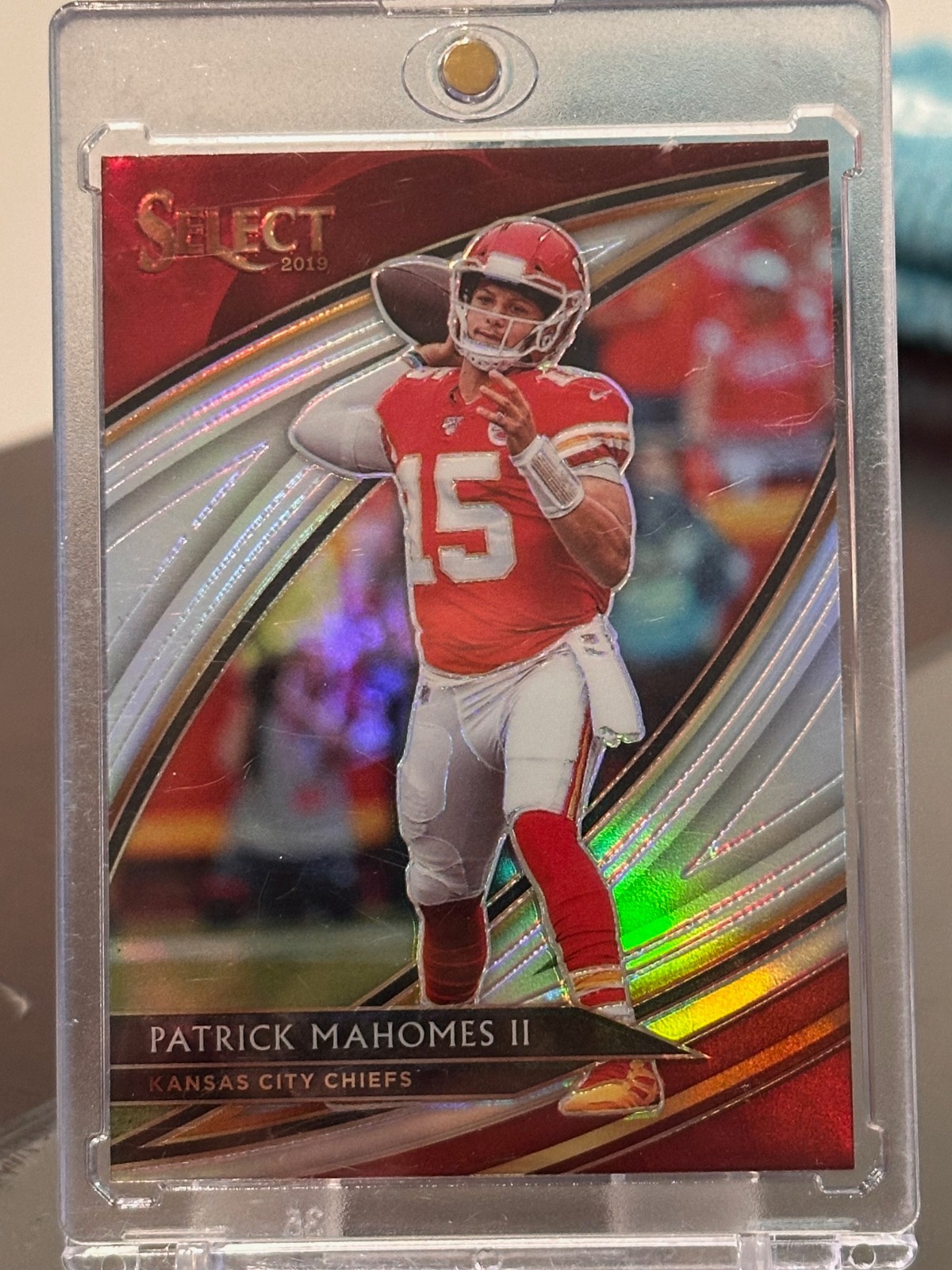 2019 Select Patrick Mahomes II Silver Prizm Field Level #202 Chiefs