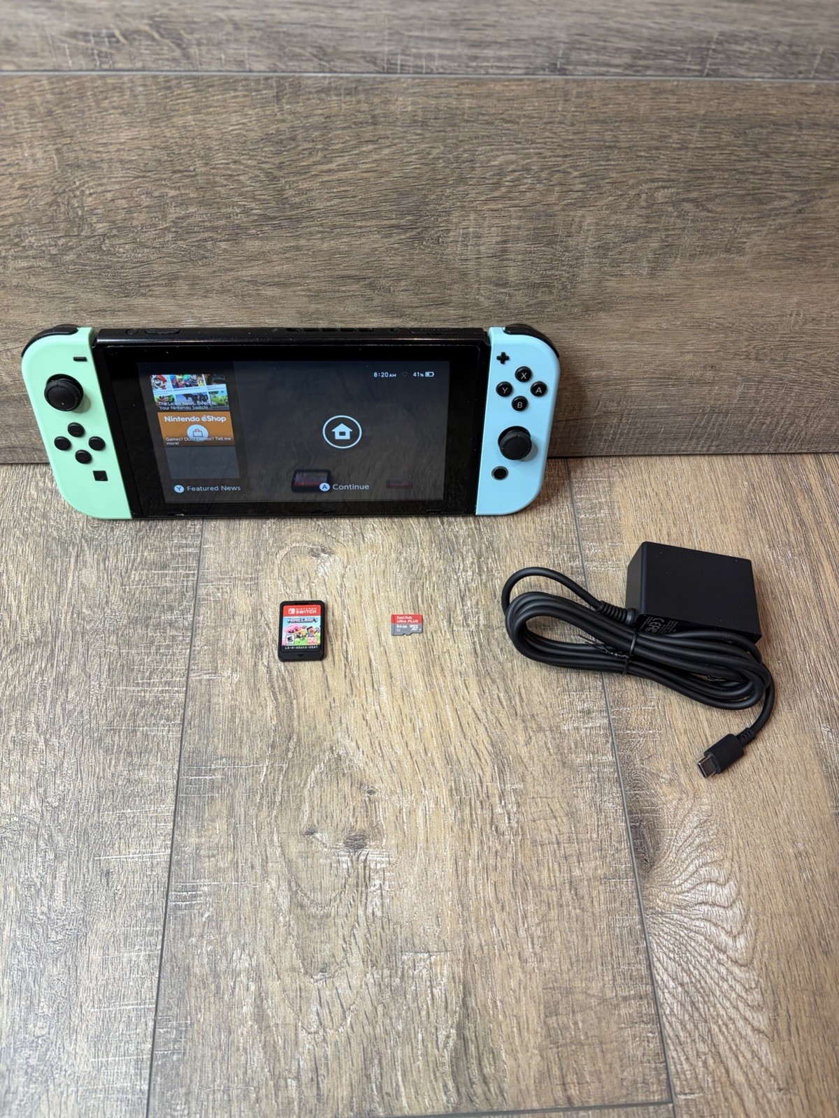 Nintendo Switch 32GB  Handheld - Free Shipping Fair CONDITION GAME & SD BUNDLE✅