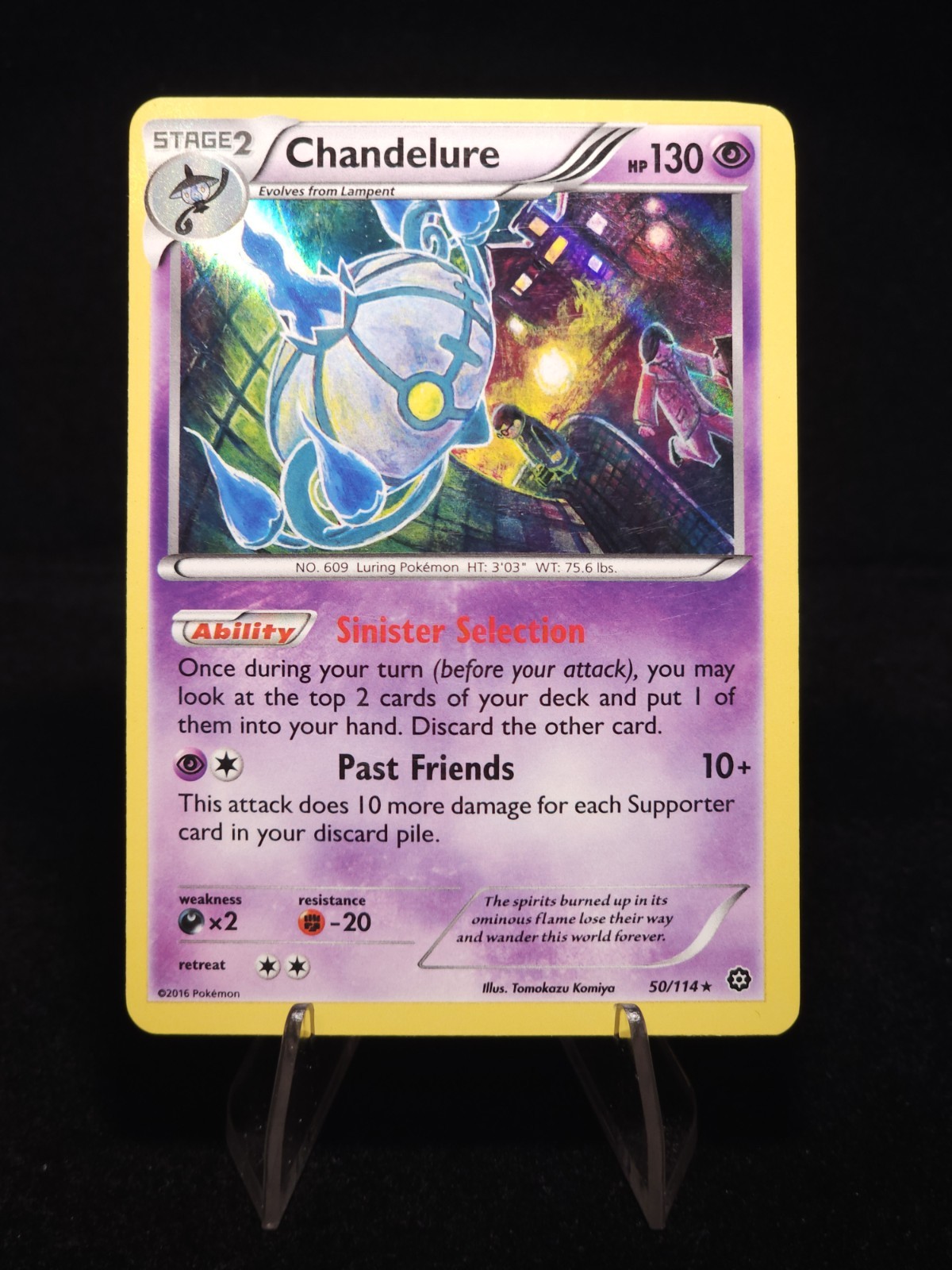 Chandelure 50/114 XY-Steam Siege Holo
