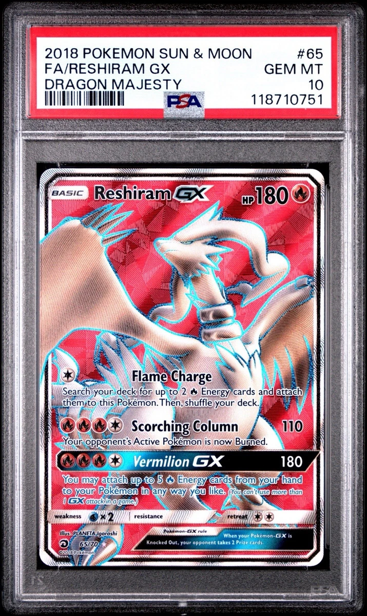 mega reshiram pokemon card Reshiram Pokémon TCG Ultra Rare Individual Collectible Card Game Cards for  sale