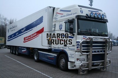 LKW Foto DAF XF 530 Kühlsattelauflieger Deutschland weiß Andreas Schmidt #c9dr