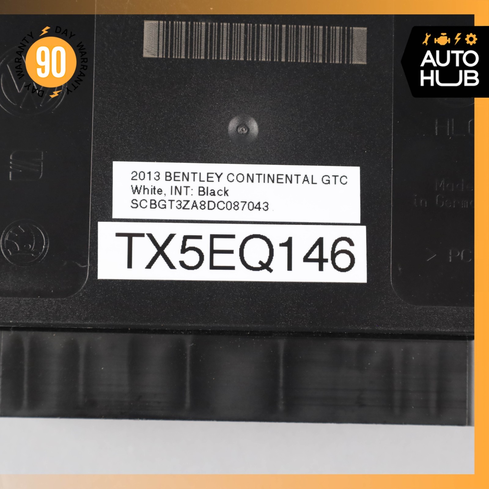 Bentley Continental GT 2012-2014 Comfort control module P/N 3D0959933P