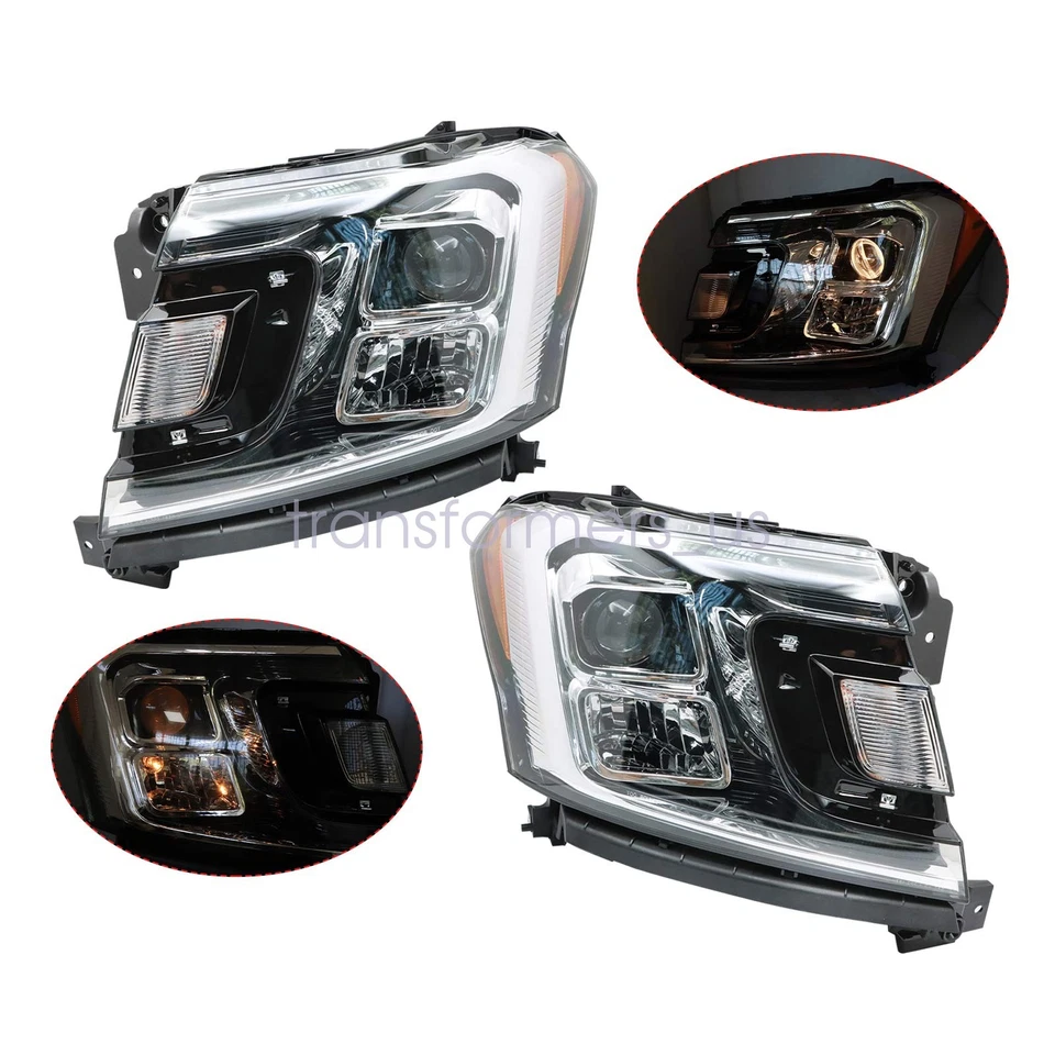 Nuevo par de faros halógenos para Ford Expedition 2018-2021 con bombillas izquierda + derecha Foto 4 de 4