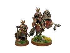 KING HELM HAMMERHAND OF ROHAN 2 lord of the rings warhammer 28mm Painted MESBG