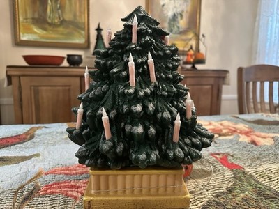 John Derian Target Blow Mold Tree Flickering Candle LIT NEW 2025