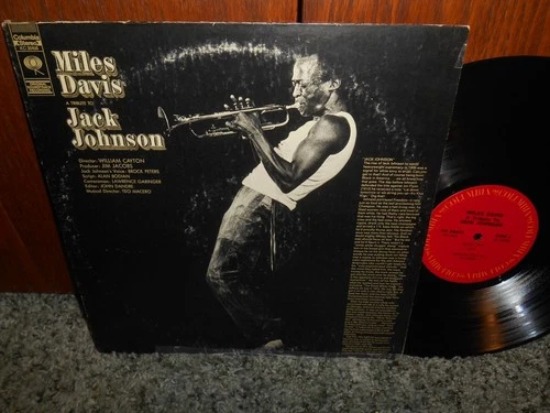MILES DAVIS A Tribute To Jack Johnson Vinyl Columbia KC 30455 JAZZ LP