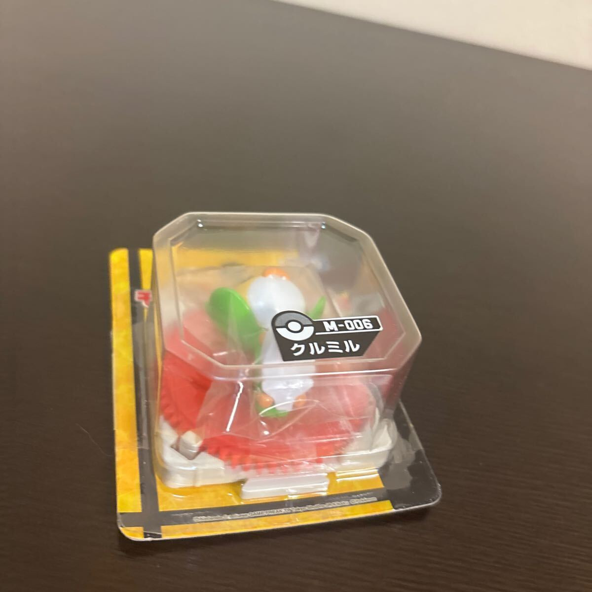 ぽむ New Yellow Mount M-006 Kurumiru Pokemon Figure TOMY Monster