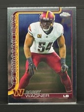 Topps Chrome 2025 Bobby Wagner #299 Washington Commanders 2024 Season Football