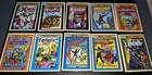 Marvel Comic Book Card Lot Of 10 Vintage 90s Punisher SpiderMan Wolverine X men