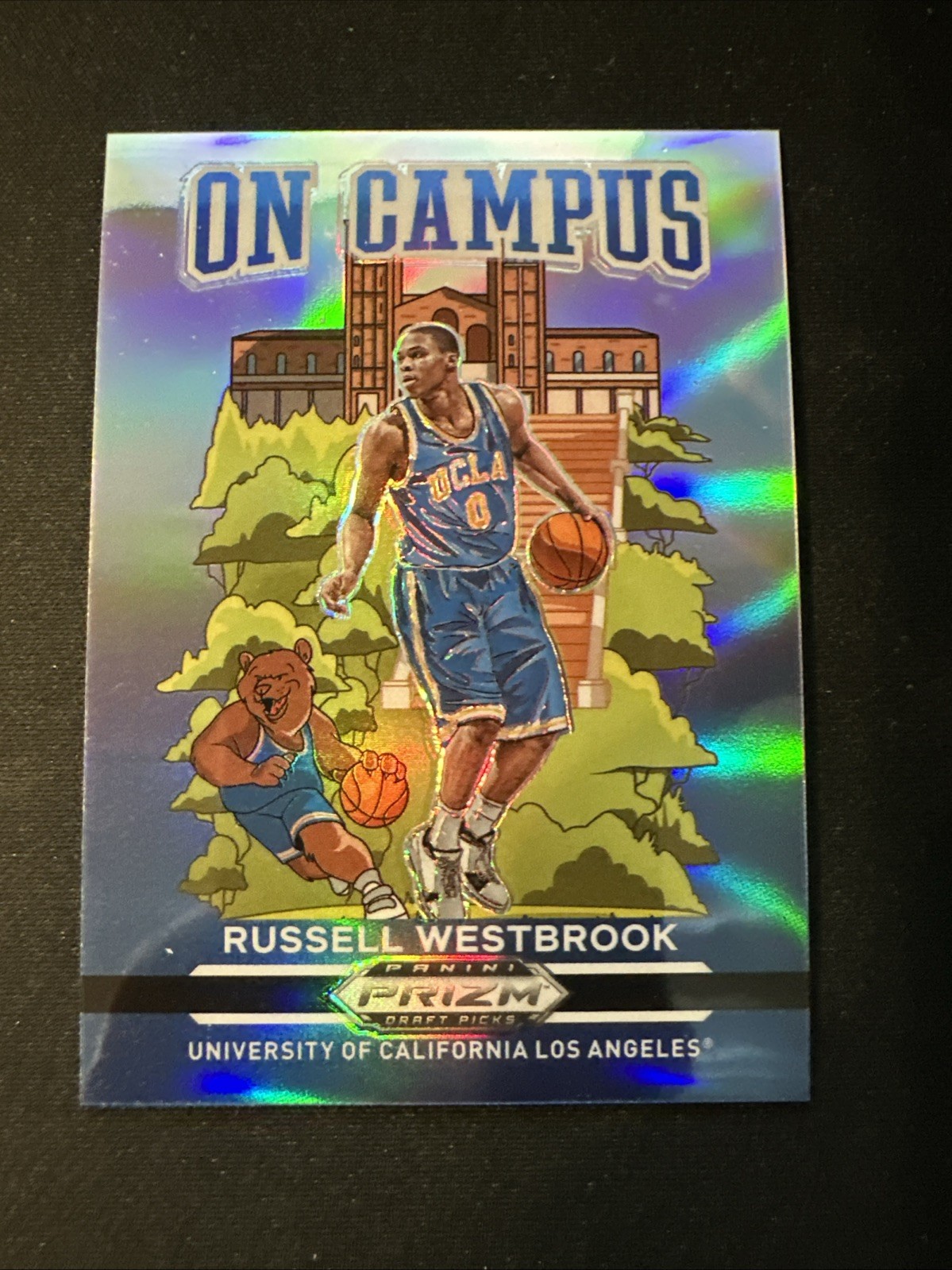 2021-22 Panini Prizm Draft Picks Russell Westbrook On Campus UCLA