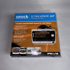 Sirius Satellite Radio Streamer GT Pro Driver's Series with Vehicle Kit NEW 