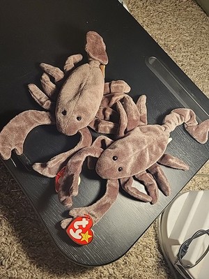 Ty Beanie Baby Stinger The Scorpion DOB 9-29-1997 Retired Collectable Plush Toy