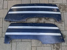 1941-1942 Buick Car Sedanette Fender Skirts W Trim Pair