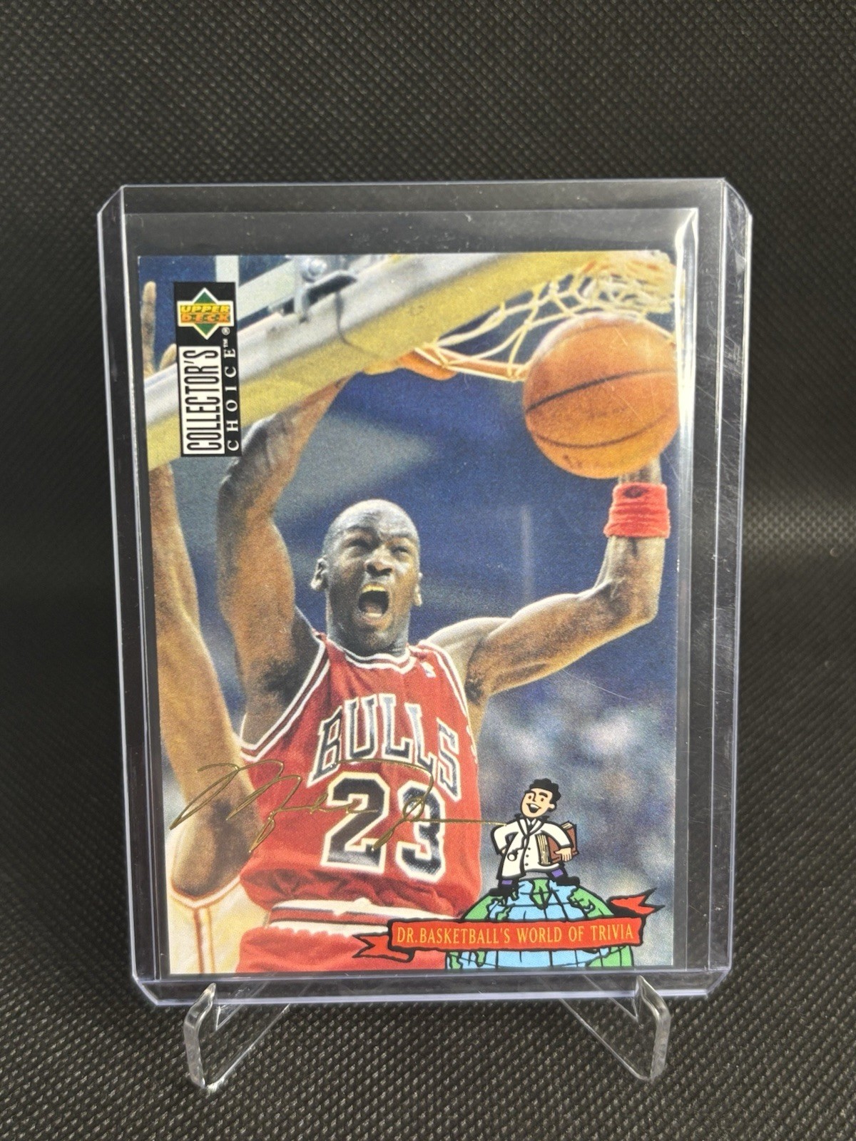 1994-95 Upper Deck Collector's Choice Michael Jordan Gold Signature #402 Bulls