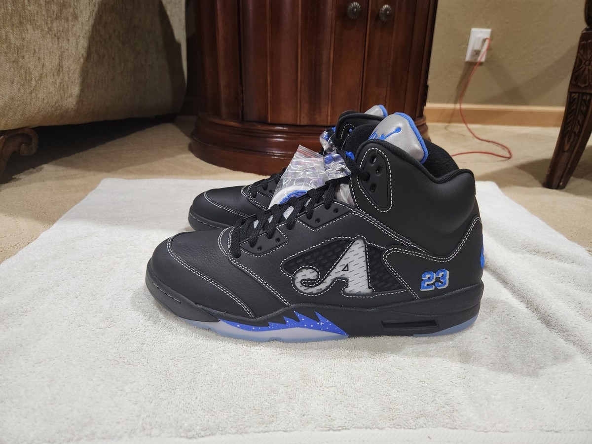 Size 13 - Nike Air Jordan 5 Awake NY DV4982-004 Black / Racer Blue 