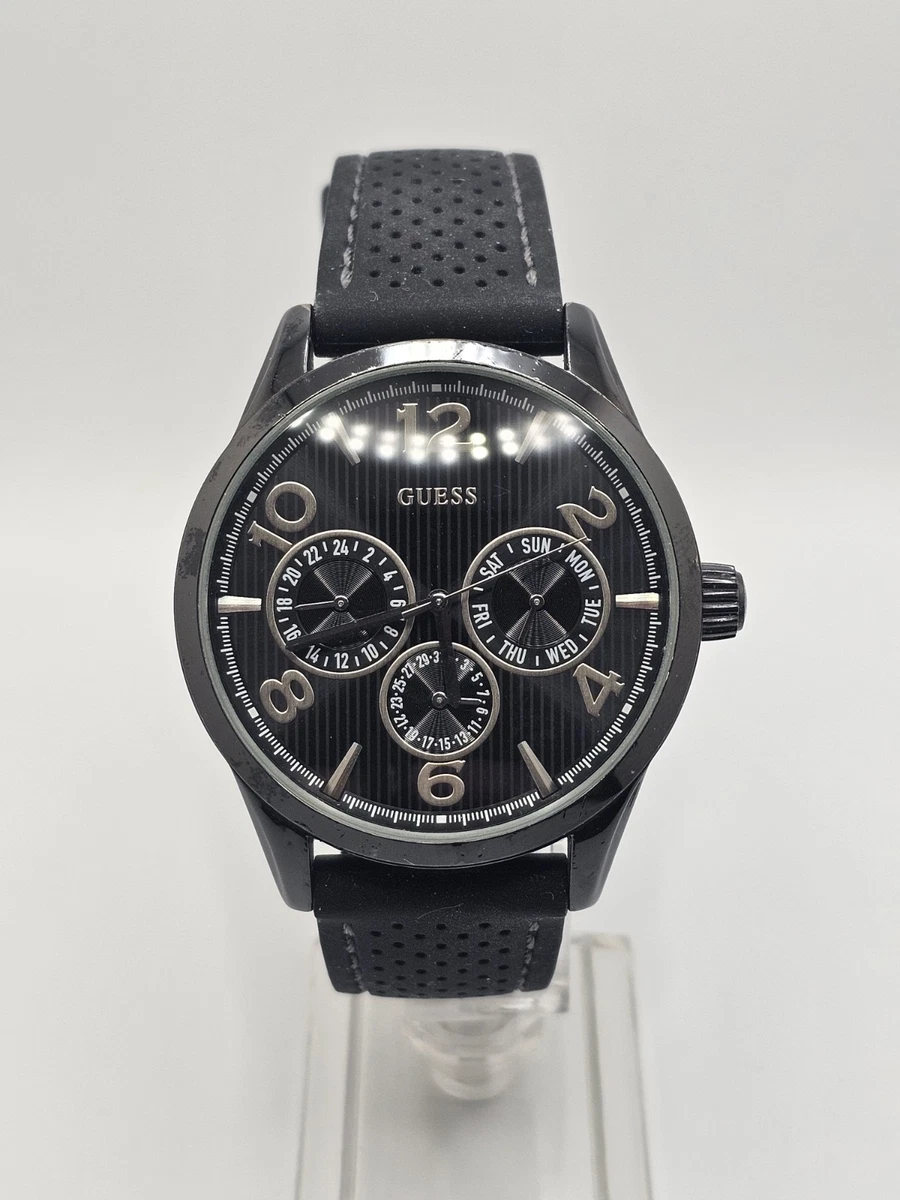 GUESS Silicone 100 m (10 ATM) Water Resistance Wristwatches  display picture 3