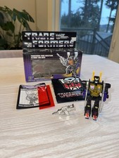 Vintage Transformers G1 Kickback Hasbro 1984 Complete wAll Weapons & Box