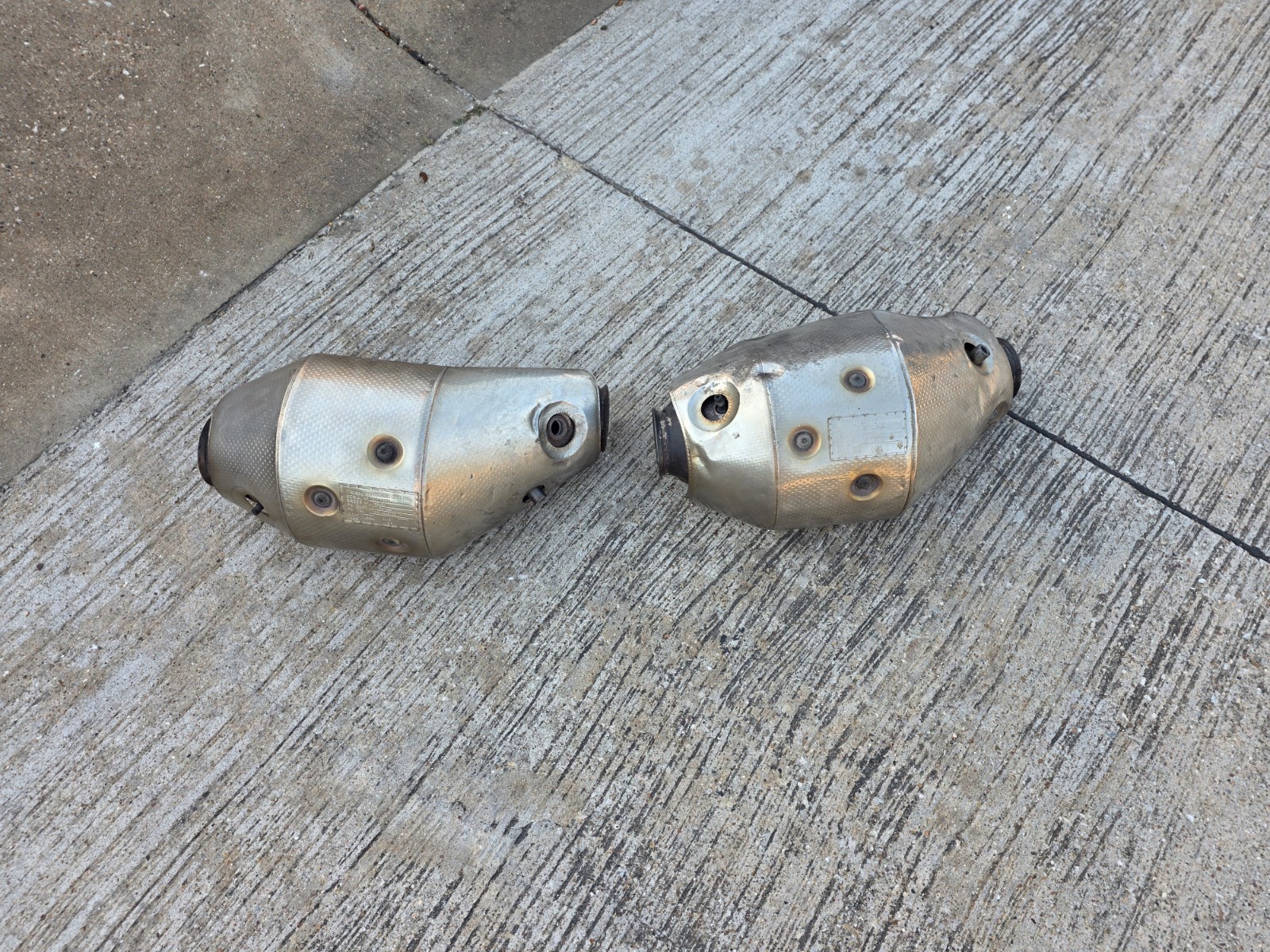 LAMBORGHINI GALLARDO SUPERLEGGE OEM GENUINE ORIGINAL COMPLETE EXHAUST SYSTEM