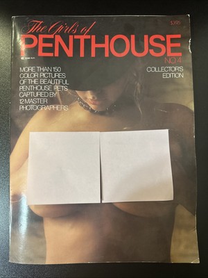 THE GIRLS OF PENTHOUSE NO. 4 - COLLECTOR'S EDITION - 1981 - GOOD CONDITION
