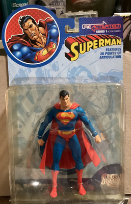 REACTIVATED SERIES 1 SUPERMAN ACTION FIGURE 20 PTS ARTICULATION DC DIRECT 2006