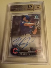 2016 Bowman Chrome Mark Zagunis AUTOGRAPH #CPA-MZ Graded BGS 9.5 GEM MINT