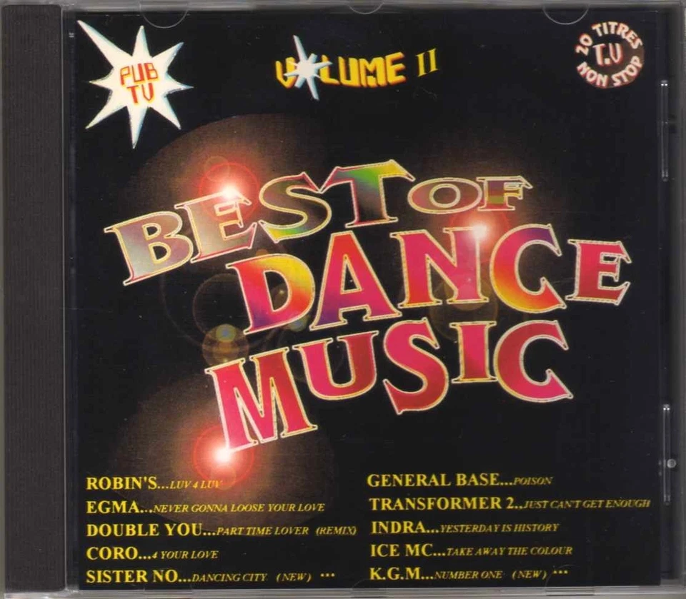 Compilation - Best Of Dance Music Volume 2 - CD - 1994 - Eurodance France - Photo 1/2