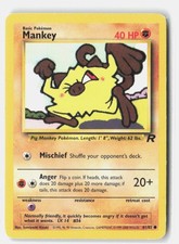 first edition mankey pokemon card Blaine's 063 - 1st Gym Challenge or Paralyzed Mankey Cards | Dex -