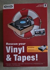 MAGIX Rescue Your Vinyl & Nastri ~ Confezionato e mai usato