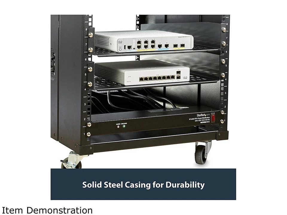 StarTech.com RKPW081915 Rackmount PDU with 8 Outlets with Surge Protection - 19 - Image 4 of 4