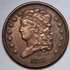 1832 Classic Head Half Cent — photo from another recent sale