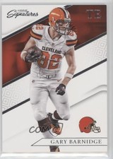 2016 Panini Prime Signatures Gary Barnidge #65 7l6