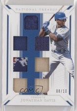 2019 Panini National Treasures Holo Silver 8/10 Jonathan Davis #GGMS-JD nd3